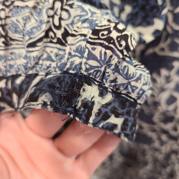 Natalie Martin Stevie Blue Print Silk Dress - Picture 5 of 9